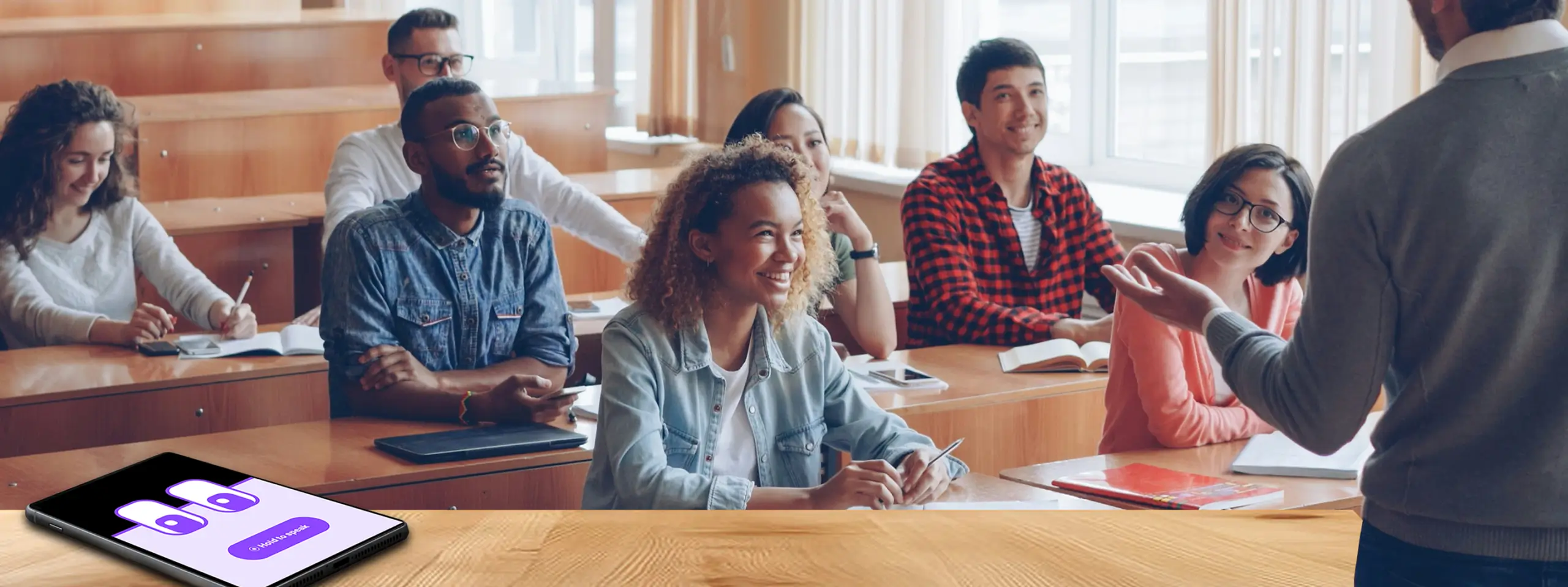 Students in classroom