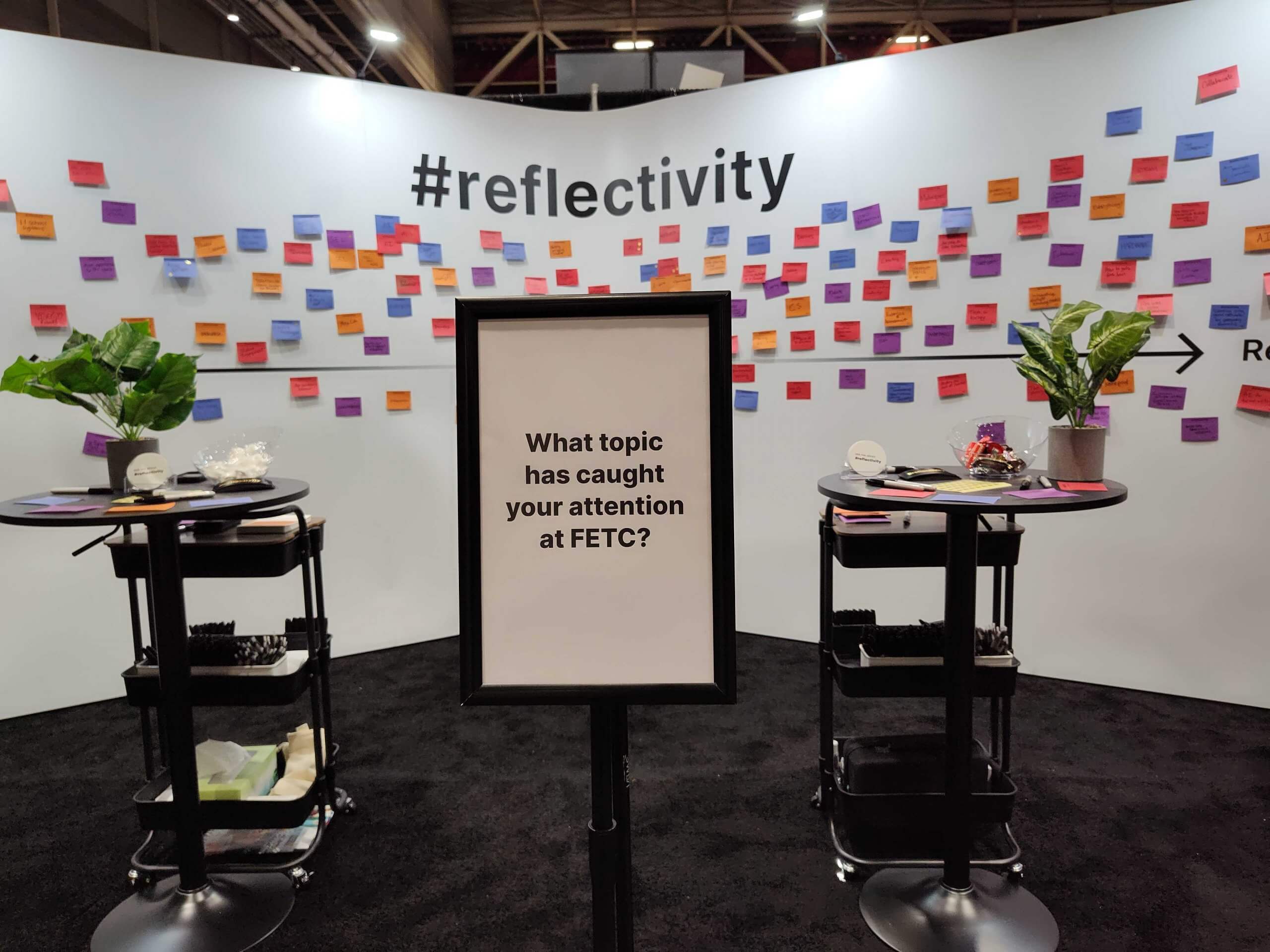 Supporting Educators’ Thinking Processes at FETC and TCEA with #reflectivity
