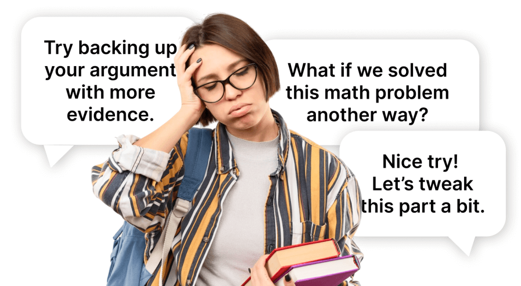 Educator is trying to embrace essential feedback and feels overwhelmed