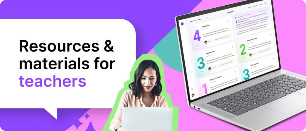 Resources & materials for teachers