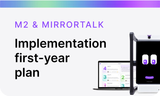Implementation first-year  plan M2 & MirrorTalk