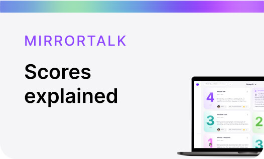 Mirrortalk Scores explained