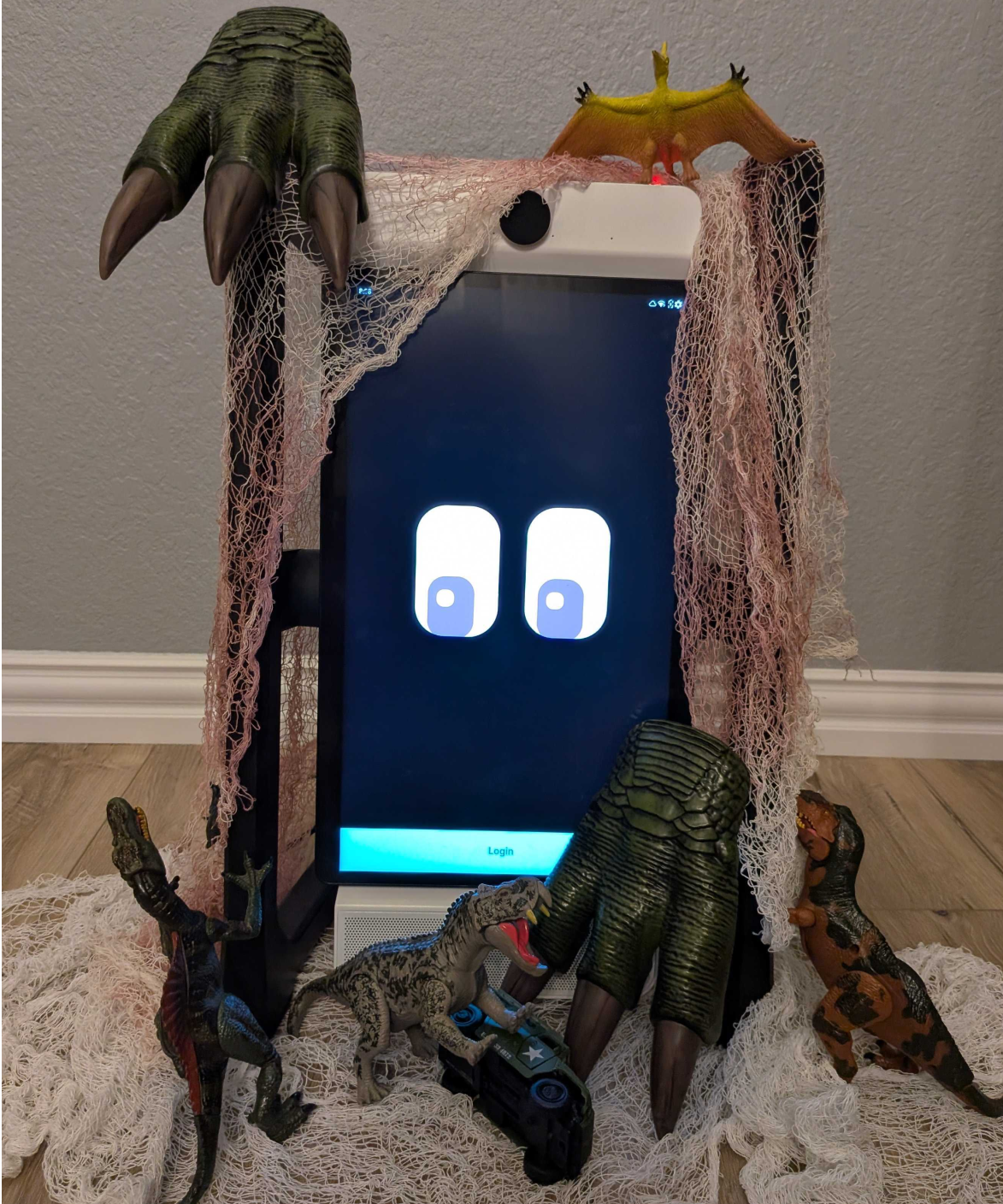 M2 as a monster on Halloween