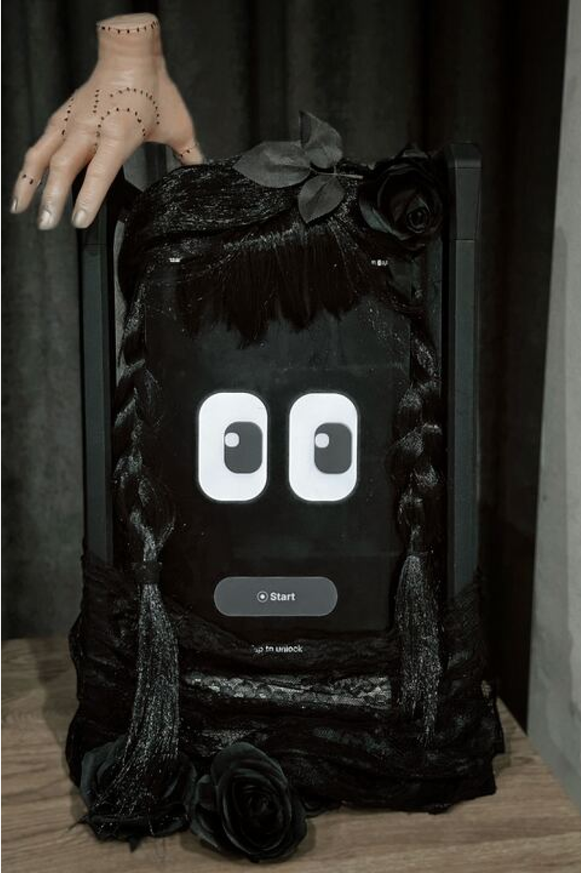 M2 as a monster on Halloween