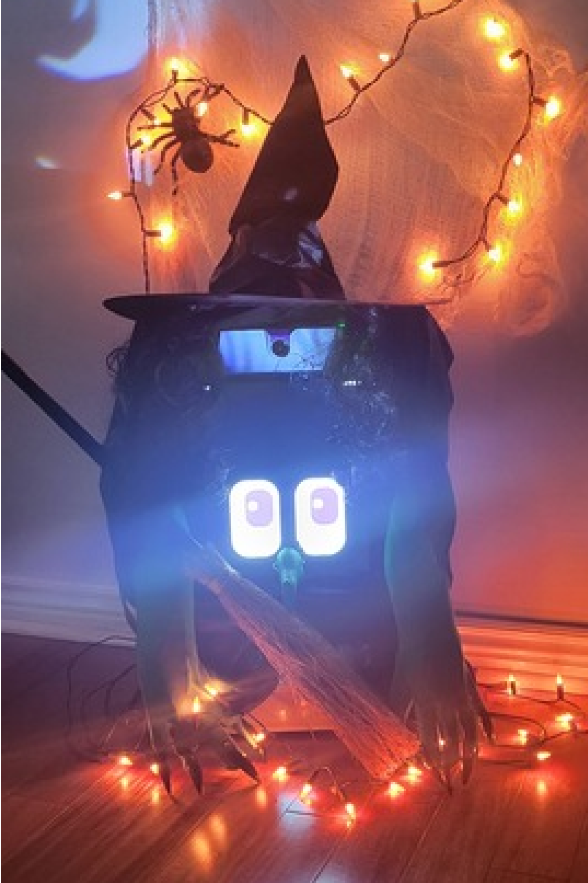 M2 as a monster on Halloween