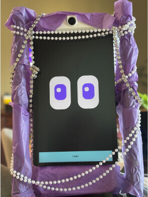 M2 as a monster on Halloween