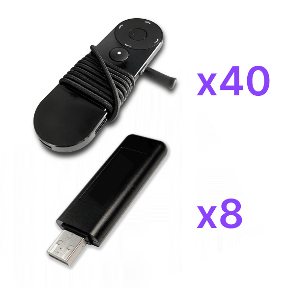 Swivl link and remote expansion pack sample & test kit