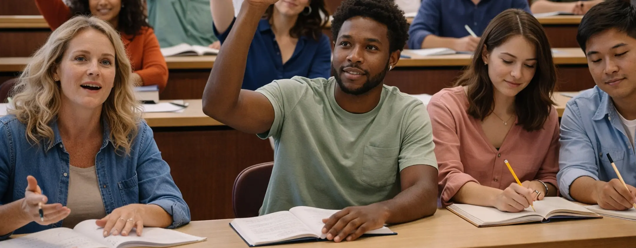 students in classroom