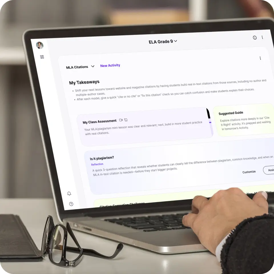 M2 dashboard UI on laptop
