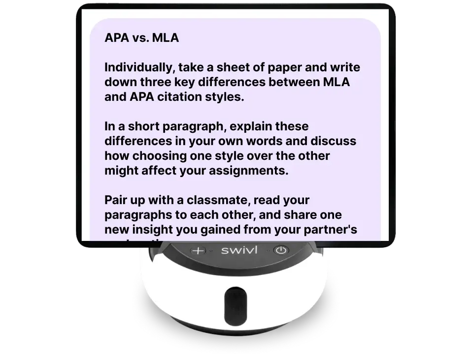 Transcription on robot image