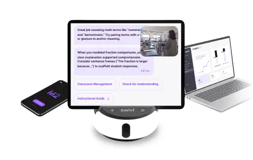 M2 app & Swivl Robot From Capture to coherence