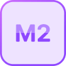 M2 app logo