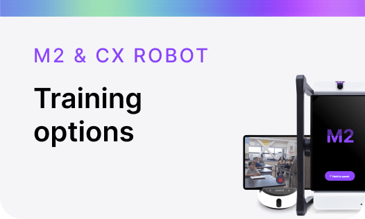 M2 CX Robot Training options