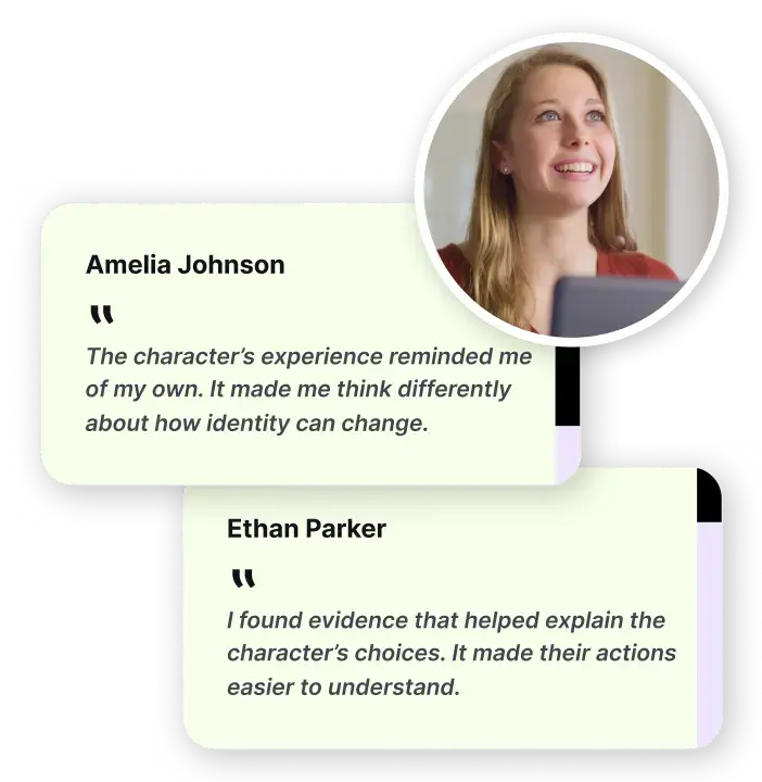 UI introdusing Reflect cards