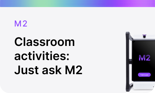 Classroom activities: Just ask M2